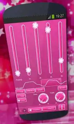 Play Pink stardust Poweramp Skin