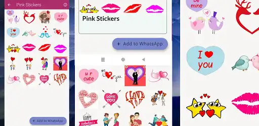 Play Pink Stickers WAstickerapps as an online game Pink Stickers WAstickerapps with UptoPlay
