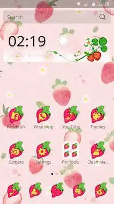Play Pink Strawberry Theme Play Pink Strawberry Theme