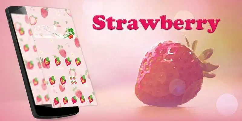 Play Pink Strawberry Theme Play Pink Strawberry Theme