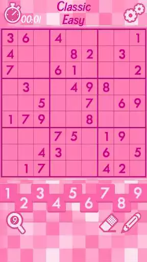 Play Pink Sudoku  and enjoy Pink Sudoku with UptoPlay