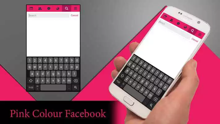 Play Pink Theme for Facebook