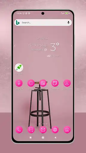 Play Pink Theme for Monadon Launcher  and enjoy Pink Theme for Monadon Launcher with UptoPlay