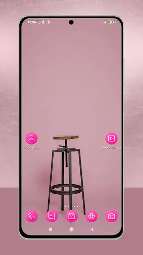 Play Pink Theme for Monadon Launcher as an online game Pink Theme for Monadon Launcher with UptoPlay