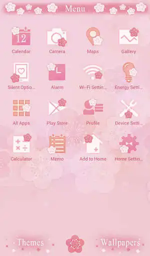 Play APK pink Theme Japanese Floral  and enjoy pink Theme Japanese Floral with UptoPlay jp.co.a_tm.android.plus_hatuharubaika