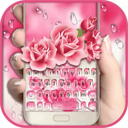 Play Pink Water Rose Keyboard Theme APK Play Pink Water Rose Keyboard Theme APK