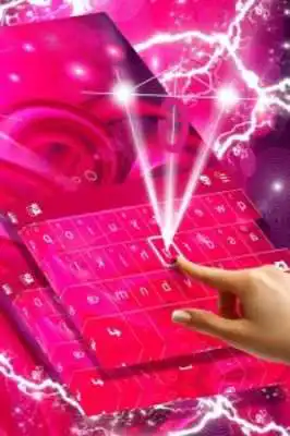 Play Pink Wave Keyboard Theme Play Pink Wave Keyboard Theme