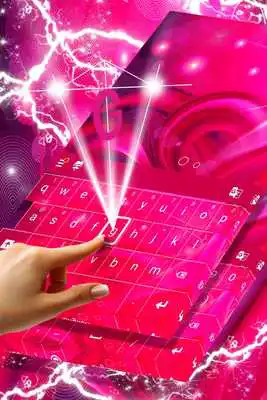 Play Pink Wave Keyboard Theme Play Pink Wave Keyboard Theme