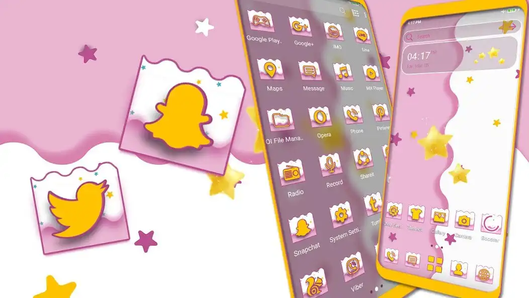 Play Pink White Wave Theme  and enjoy Pink White Wave Theme with UptoPlay