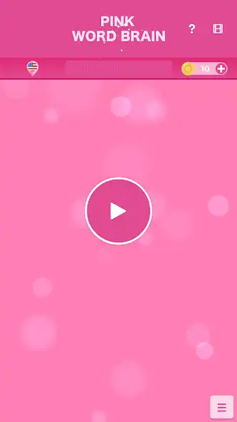 Play PINK WORD BRAIN as an online game PINK WORD BRAIN with UptoPlay