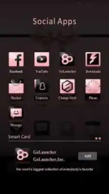Play Pink X Pink GO Launcher Theme