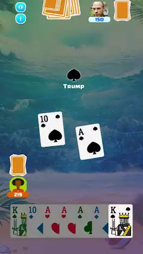 Play Pinochle Card Game as an online game Pinochle Card Game with UptoPlay