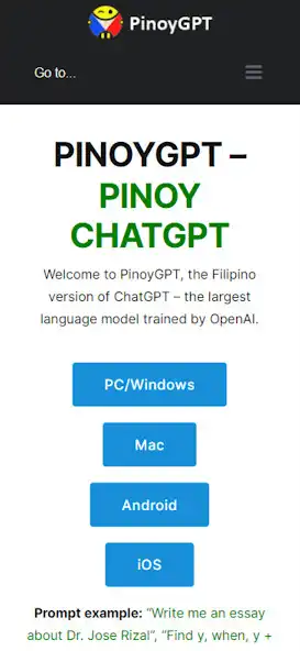 Play PinoyGPT  and enjoy PinoyGPT with UptoPlay