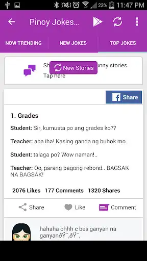 Play Pinoy Jokes Extreme  and enjoy Pinoy Jokes Extreme with UptoPlay