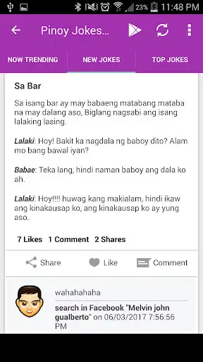 Play Pinoy Jokes Extreme as an online game Pinoy Jokes Extreme with UptoPlay