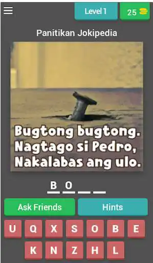 Play Pinoy Jokipedia: Tagalog Jokes and Funny Questions  and enjoy Pinoy Jokipedia: Tagalog Jokes and Funny Questions with UptoPlay
