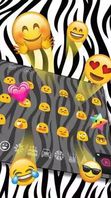 Play Pinto Zebra Pink Keyboard