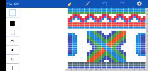 Play Pipa Knitting Chart - Knitting Chart Designer as an online game Pipa Knitting Chart - Knitting Chart Designer with UptoPlay