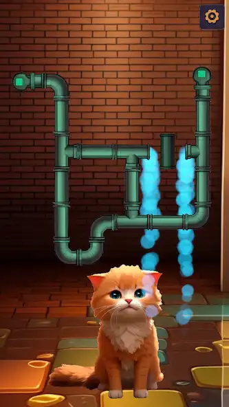Play Pipe Line Puzzle - Catotopia  and enjoy Pipe Line Puzzle - Catotopia with UptoPlay