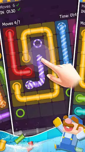 Play Pipe Lines Puzzle  and enjoy Pipe Lines Puzzle with UptoPlay