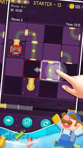 Play Pipe Lines Puzzle as an online game Pipe Lines Puzzle with UptoPlay