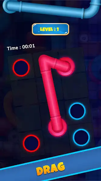 Play Pipes: Connect Puzzle Flow as an online game Pipes: Connect Puzzle Flow with UptoPlay