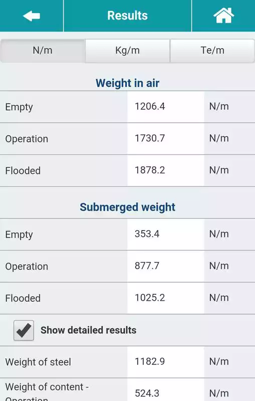 Play Pipe Weight Calculator