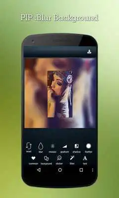 Play PIP Photo: Blur Background