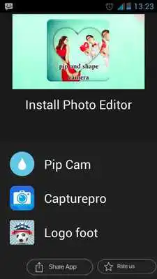 Play pip Photo shape camera