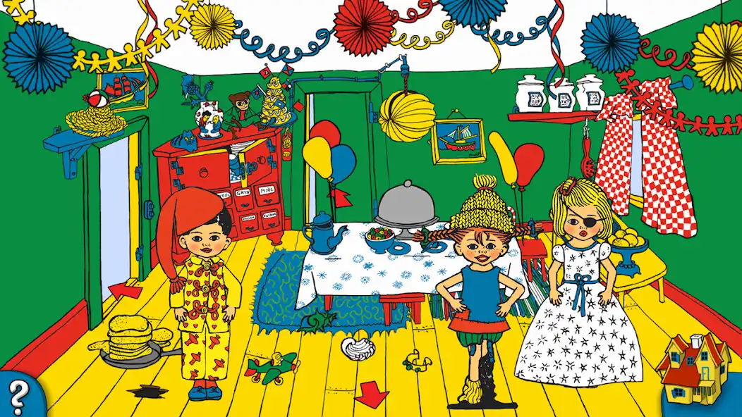 Play Pippis Villa Villekulla  and enjoy Pippis Villa Villekulla with UptoPlay