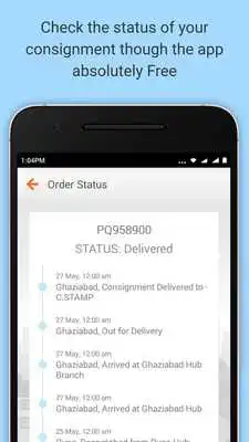 Play Pique: courier tracking pickup
