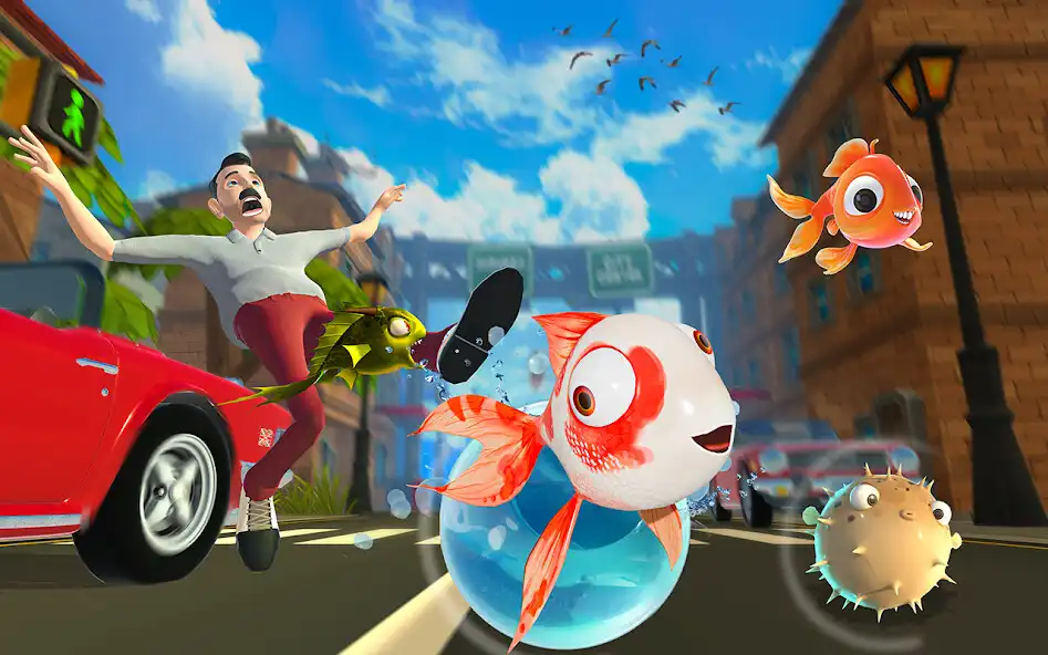 Play Piranha Escape Hungry Fish.io  and enjoy Piranha Escape Hungry Fish.io with UptoPlay