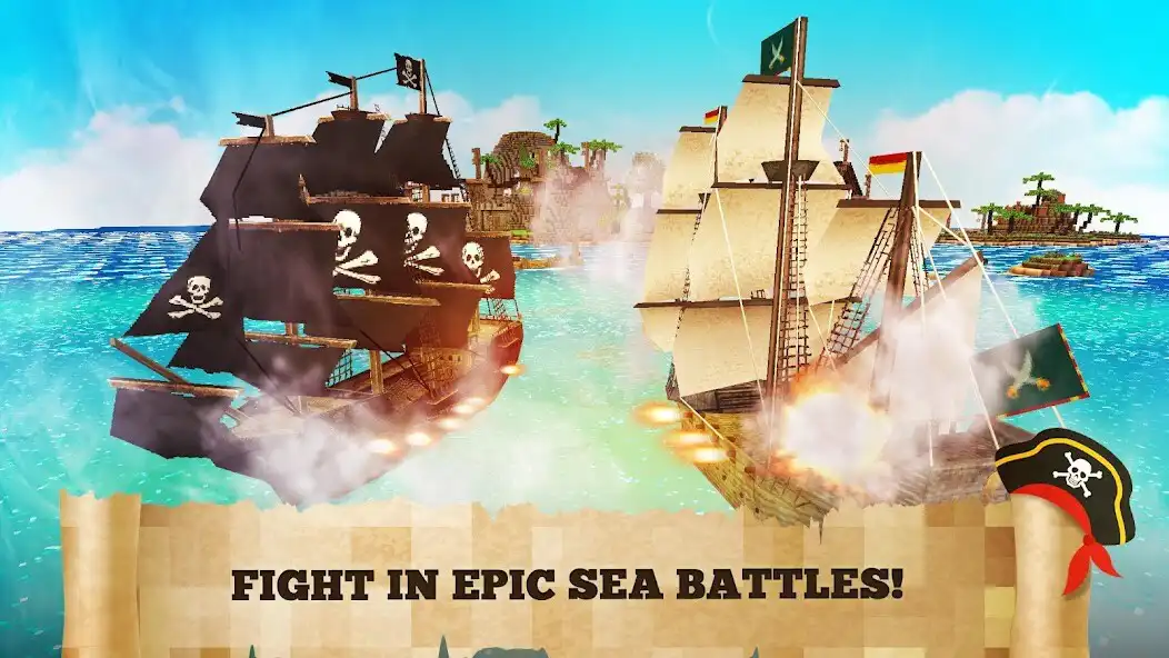 Play Pirate Crafts Cube Exploration  and enjoy Pirate Crafts Cube Exploration with UptoPlay