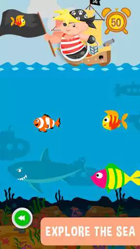 Play APK Pirate Fishing for kids  and enjoy Pirate Fishing for kids with UptoPlay dfs.kids.pirate