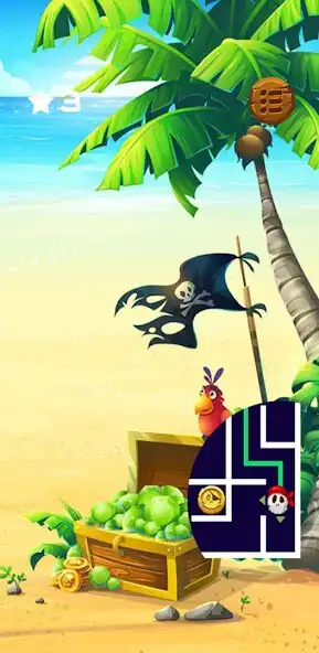 Play Pirate Labyrinth - Maze game as an online game Pirate Labyrinth - Maze game with UptoPlay