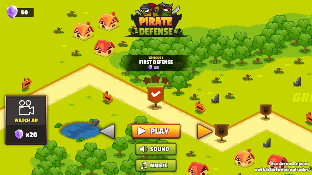 Play Pirates Defense as an online game online Pirates Defense with UptoPlay Play Pirates Defense as an online game Pirates Defense with UptoPlay