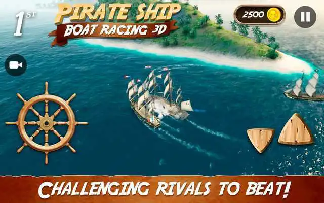 Play Pirate Ship Boat Racing 3D