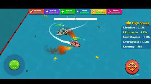 Play Pirates.io as an online game Pirates.io with UptoPlay