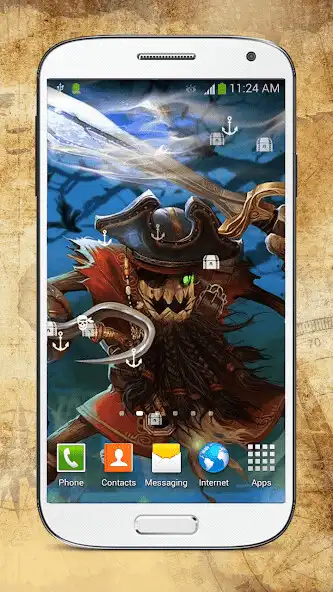 Play Pirates Live Wallpaper as an online game Pirates Live Wallpaper with UptoPlay
