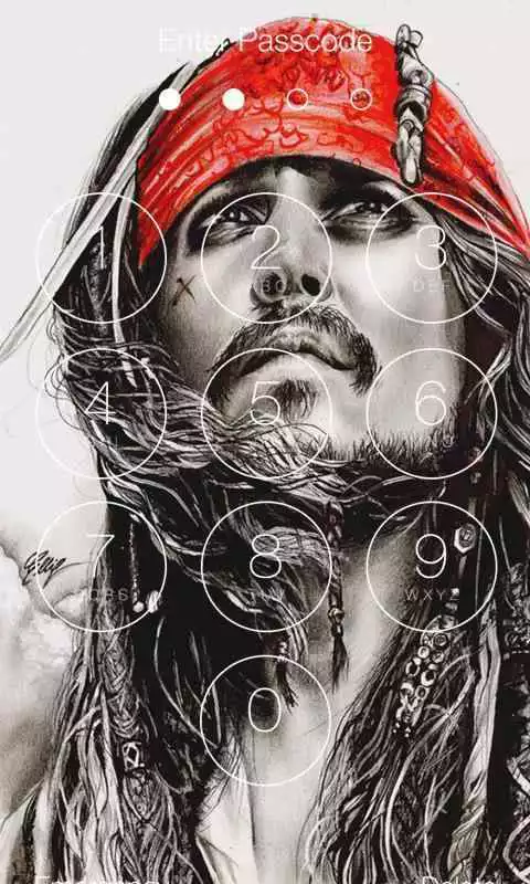Play Pirates of the Caribbean Lock Screen