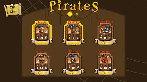 Play Pirates Treasure Battle as an online game Pirates Treasure Battle with UptoPlay