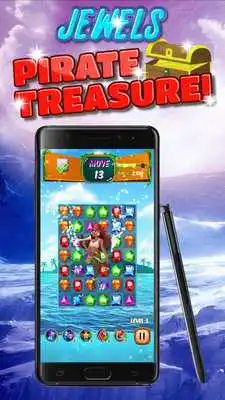 Play Pirate Treasure Gems - Match 3 Puzzle Jewels