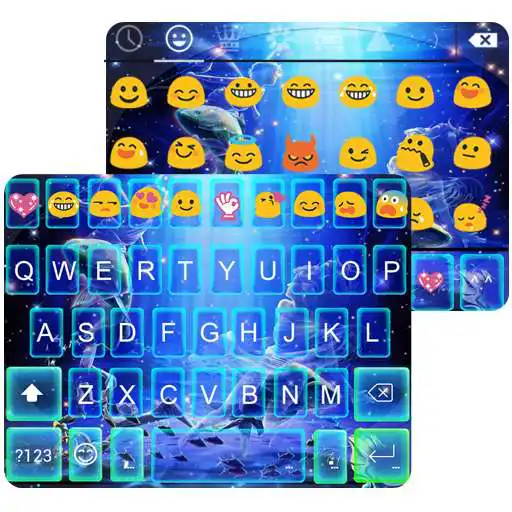 Run free android online Pisces Emoji Keyboard Theme APK