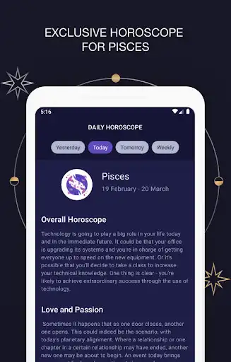 Play Pisces Horoscope: Free Daily Horoscope  and enjoy Pisces Horoscope: Free Daily Horoscope with UptoPlay