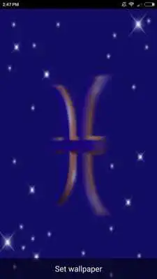 Play Pisces Live Wallpaper Set