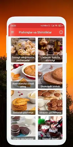 Play Pishiriqlar va shirinliklar  and enjoy Pishiriqlar va shirinliklar with UptoPlay