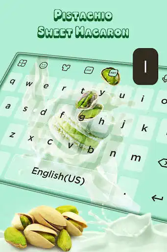 Play Pistachio sweet macaron keyboard as an online game Pistachio sweet macaron keyboard with UptoPlay