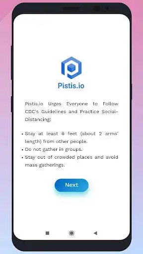 Play Pistis.io Social Distancing App as an online game Pistis.io Social Distancing App with UptoPlay