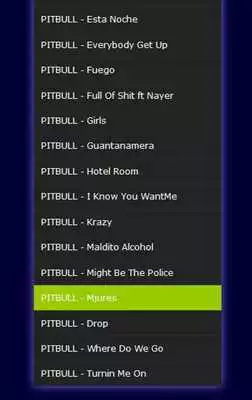 Play pitbull - mp3