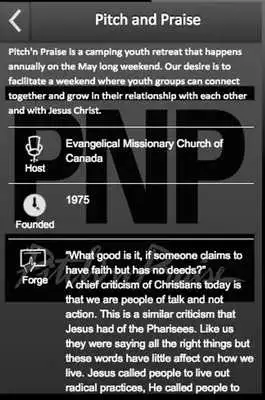 Play Pitch and Praise